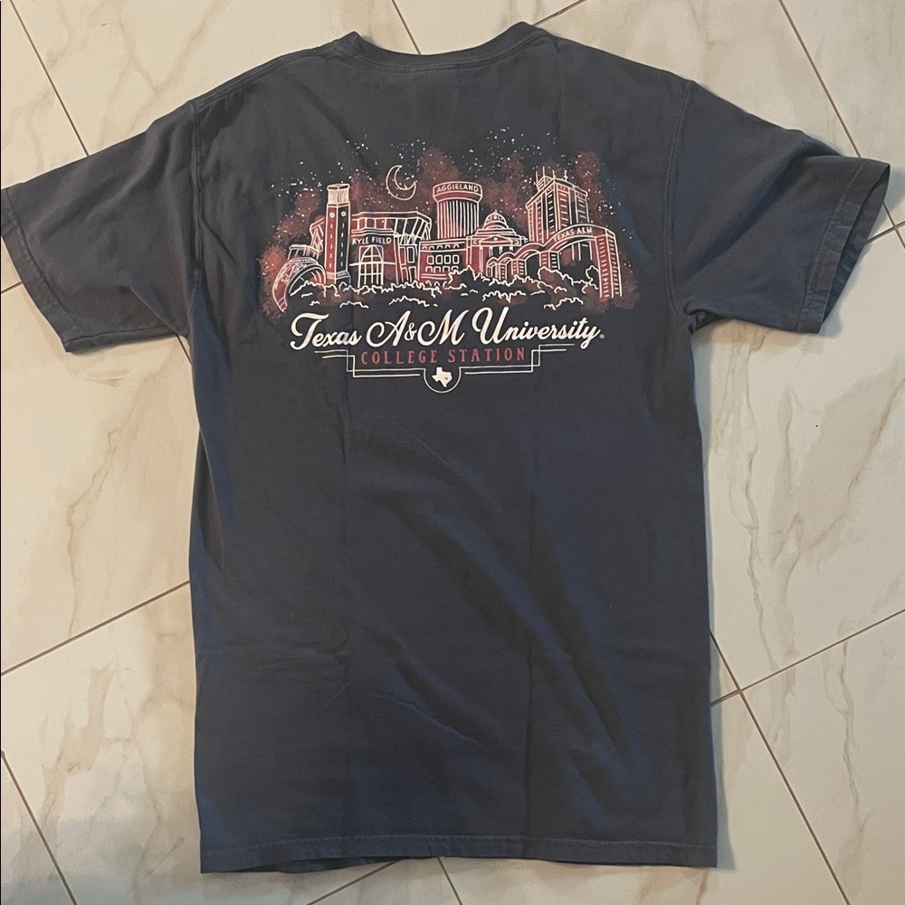 Texas A&M Aggies Navy Short Sleeve Tee
